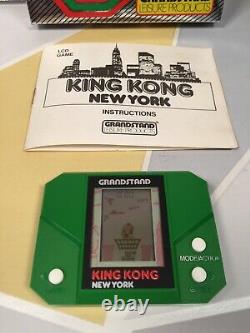 Grandstand King Kong' New York' Boxed Vintage 1982 LCD Electronic Game? RARE