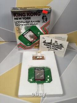 Grandstand King Kong' New York' Boxed Vintage 1982 LCD Electronic Game? RARE