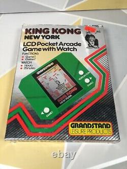 Grandstand King Kong' New York' Boxed Vintage 1982 LCD Electronic Game? RARE