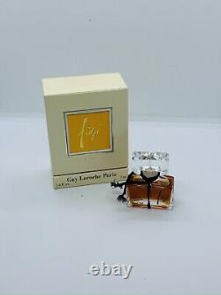 Guy Laroche Fidji 7ml, Miniatures Pure Parfum Women's Fragrance Rare New Boxed