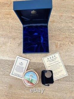 Halcyon Days 50th Anniv of Roger Bannister's Four Minute Mile Box and rare 50p