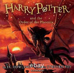 Harry Potter Audiobooks Complete Set 1 to 7 Stephen Fry Unabridged RARE