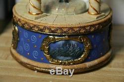 Harry Potter Sorcerer's Stone Hour Glass San Francisco Music Box Hedwig Rare