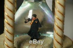Harry Potter Sorcerer's Stone Hour Glass San Francisco Music Box Hedwig Rare