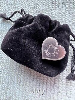 Hermes Mini Coeur Twilly Ring Limited Edition in Heart Shaped Box RARE