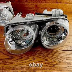 Honda Integra DC2 Headlights Clear Projector & Halo Brand New Boxed Very Rare