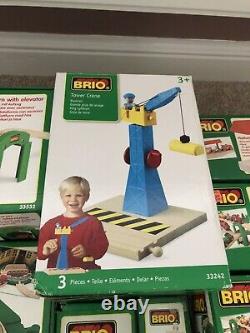 Huge BRIO collection bundle rare vintage accessories- boxed, new, shop clearcut