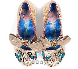 Irregular Choice Cinderella So This Is Love Gold Shoes Rare New Boxed Wedding