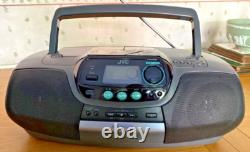 JVC Portable CD System RC QW500BK Brand New Unused & Boxed Very Rare