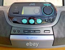 JVC Portable CD System RC QW500BK Brand New Unused & Boxed Very Rare