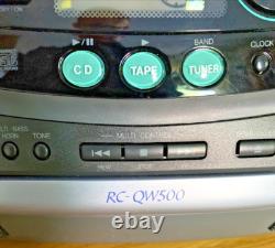 JVC Portable CD System RC QW500BK Brand New Unused & Boxed Very Rare