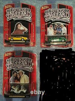 Johnny Lightning Dukes of Hazzard x3 Die-Casts 1-64 New in Box RARE