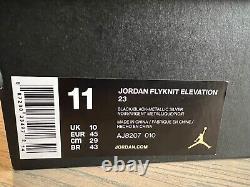 Jordan Flyknit Elevation 23 Black UK10 RARE Brand New Boxed