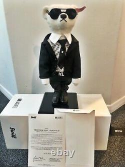 Karl Lagerfeld Steiff Bear UK 2009 No 01333 Rare With Box & Papers