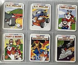 Kellogg's Frosties Nintendo Gameboy Full Set Collectors Cards + Rare Cereal Box