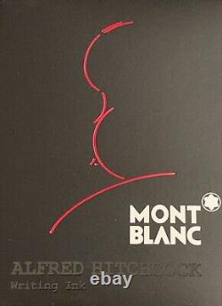 LAST ONE RARE NEW IN BOX Montblanc Alfred Hitchcock Bottled Fountain Pen Ink