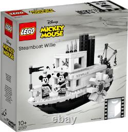 LEGO 21317 Steamboat Willie Mickey Mouse RARE #24! NEW Factory sealed box