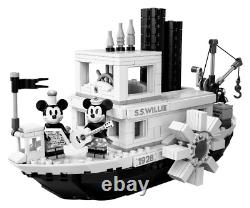 LEGO 21317 Steamboat Willie Mickey Mouse RARE #24! NEW Factory sealed box