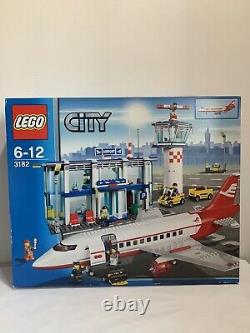 LEGO 3182 City Airport 2010 Retired Set Complete Boxed Ages 6-12 Yrs Rare NEW