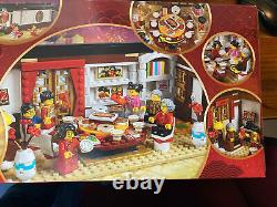 LEGO 80101 Reunion Dinner RARE SET, Chinese New Year's Eve BNISB (pls read)