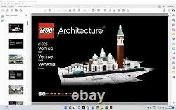 LEGO Architecture Venice (21026) 100% Brand New Parts Retired Very Rare Set