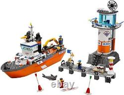 LEGO City 7739 Coast Guard Patrol Boat & Tower RETIRED RARE