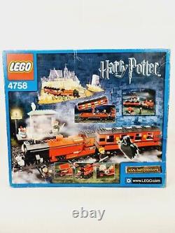 LEGO Harry Potter 4758 Hogwarts Express Train Vintage Rare Set NEW Sealed