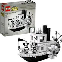 LEGO Ideas Steamboat Willie 21317 BNIB BRAND NEW SEALED RARE RETIRED SET