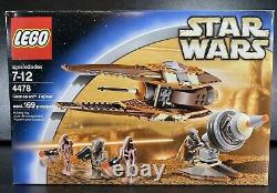 LEGO Star Wars 4478 Geonosian Fighter New in Sealed Box Rare 2003 Set