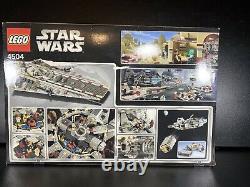 LEGO Star Wars 4504 Millennium Falcon Rare 2004 Set New Sealed Box in Good Shape