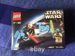 LEGO Star Wars Jedi Duel (7103) Count Dooku & Yoda Rare New, Sealed 2002