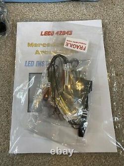 LEGO Technic Mercedes-Benz Arocs (42043) + LED LIGHT KIT RARE RETIRED SET BNIB