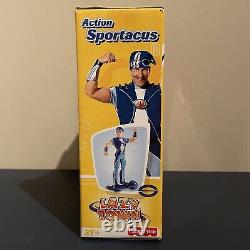 Lazy Town Action Sportacus Fisher Price Toy New in Box With Skateboard Very Rare