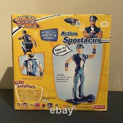 Lazy Town Action Sportacus Fisher Price Toy New in Box With Skateboard Very Rare