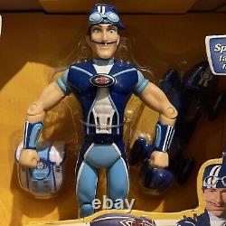Lazy Town Action Sportacus Fisher Price Toy New in Box With Skateboard Very Rare