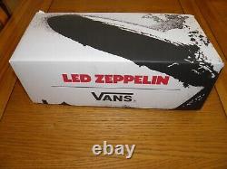 Led Zeppelin Vans Trainers SIZE UK 9 VERY RARE NEW BOXED with TAGS