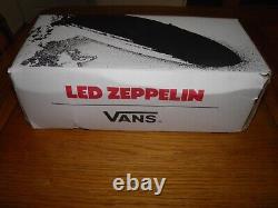 Led Zeppelin Vans Trainers SIZE UK 9 VERY RARE NEW BOXED with TAGS