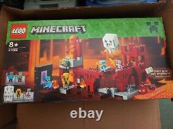 Lego 21122 Minecraft The Nether Fortress Rare Retired New Boxed Free P&p S/wear