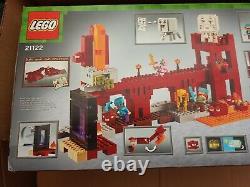 Lego 21122 Minecraft The Nether Fortress Rare Retired New Boxed Free P&p S/wear