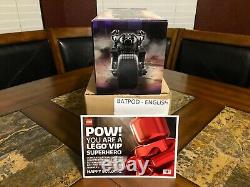 Lego Bat Pod 5004590 New Sealed DC Batman Vip Exclusive Shipping Box Very Rare