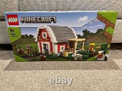 Lego Minecraft The Red Barn RARE 21187 BRAND NEW SEALED