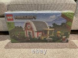 Lego Minecraft The Red Barn RARE 21187 BRAND NEW SEALED