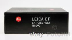Leica C11 Skipass-set Silver (leica Number 18092) New In Box, Rare Collectable