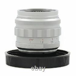 Leica Leitz 50mm F1.2 Noctilux-m Asph Silver + Box Extremely Rare 11702 #3210
