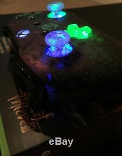 Limited Edition Sea of Thieves Game Microsoft Xbox One Controller Rare LED MOD