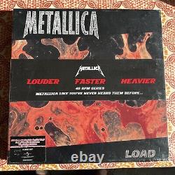 Load 4 x 180g Box Metallica Box Set. RARE UNOPENED