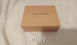 Louis vuitton slides slippers RARE custom mongolian wool new in box and receipt