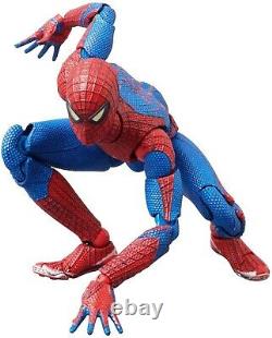 MEDICOM MAFEX No. 001 The Amazing Spider-Man Andrew Garfield Action Figure Rare