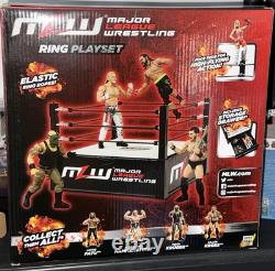 MLW Wrestling Action Figure Ring Rare Brand New WWE TNA AEW WCW ECW
