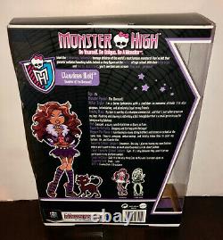 MONSTER HIGH Doll Clawdeen Wolf Original Favorites 2013 New in Box Never Opened